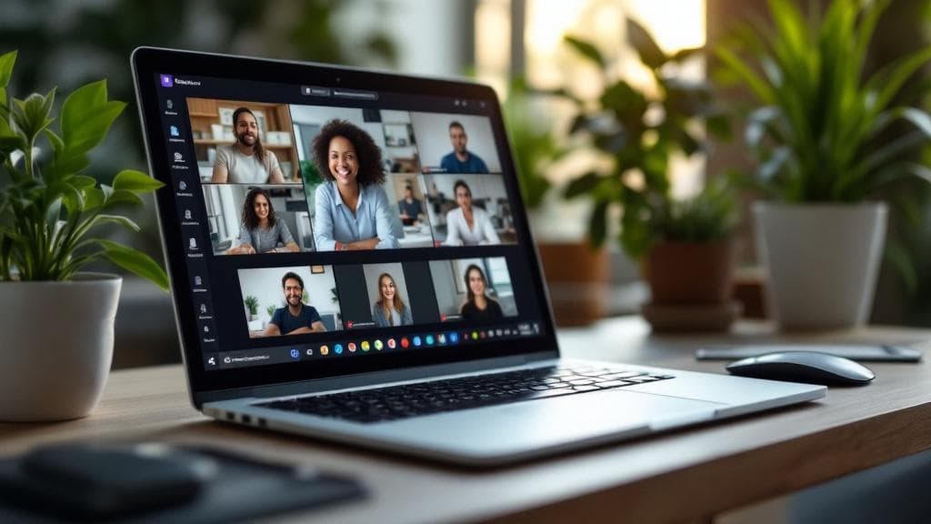 Microsoft Teams im Einsatz