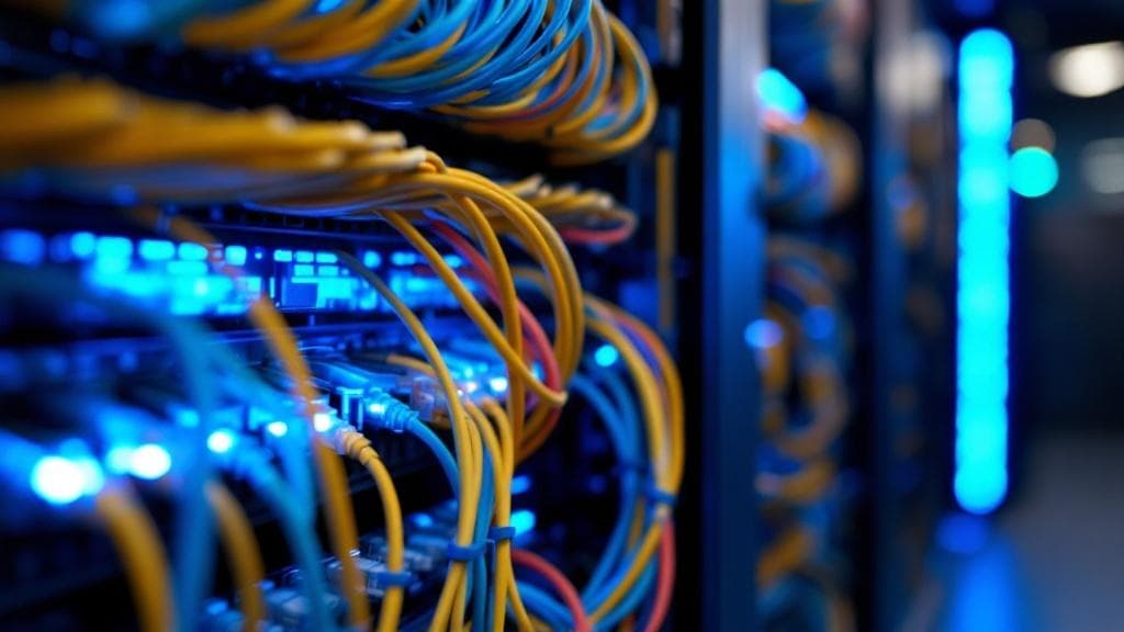 Netzwerk-Verkabelung strukturiert